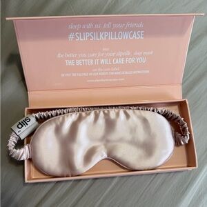 Slip Silk Sleep Mask - Soft Pink